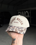 Upside-Down RWO Logo - Brown