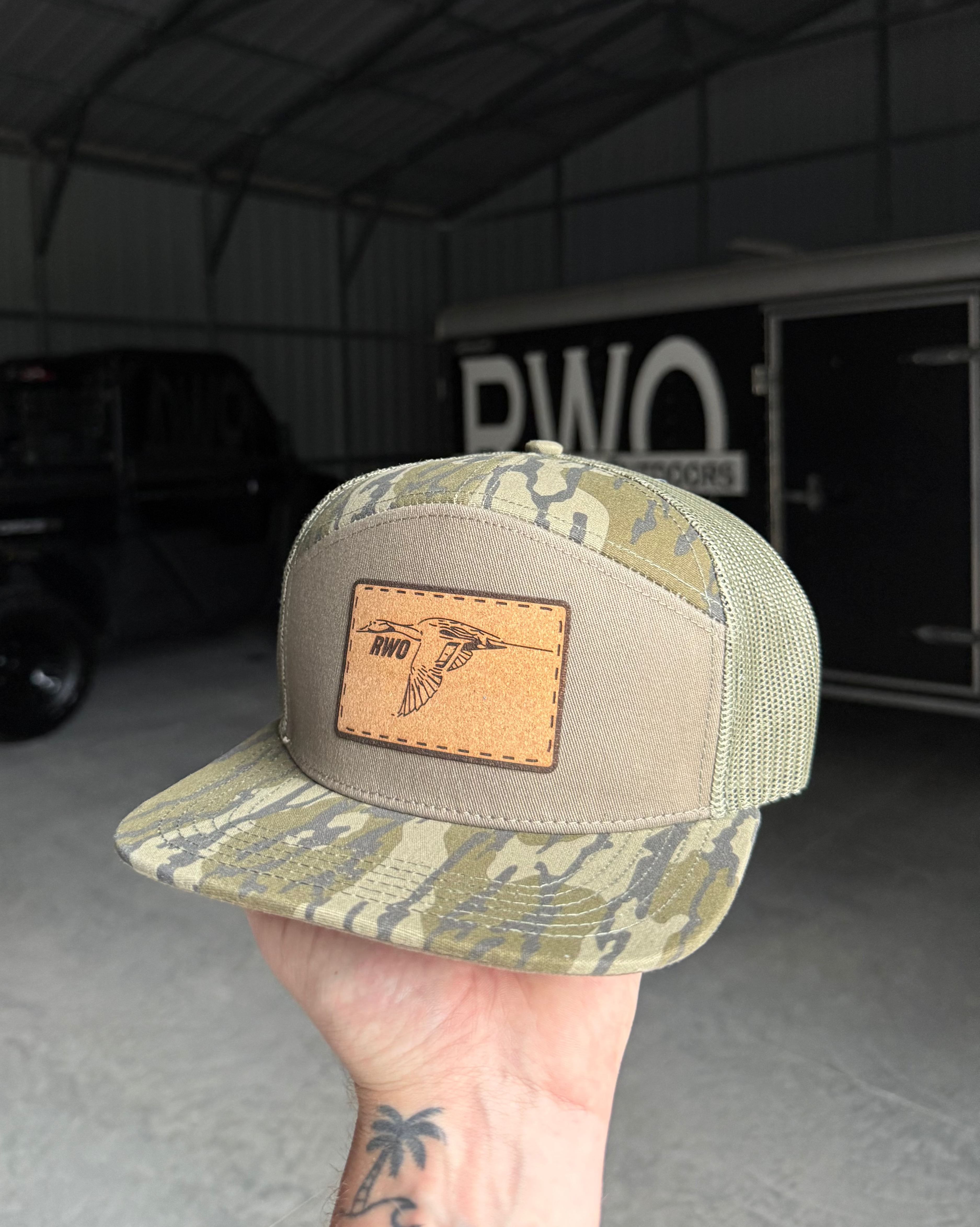 7-Panel Bottomland Patch Hat