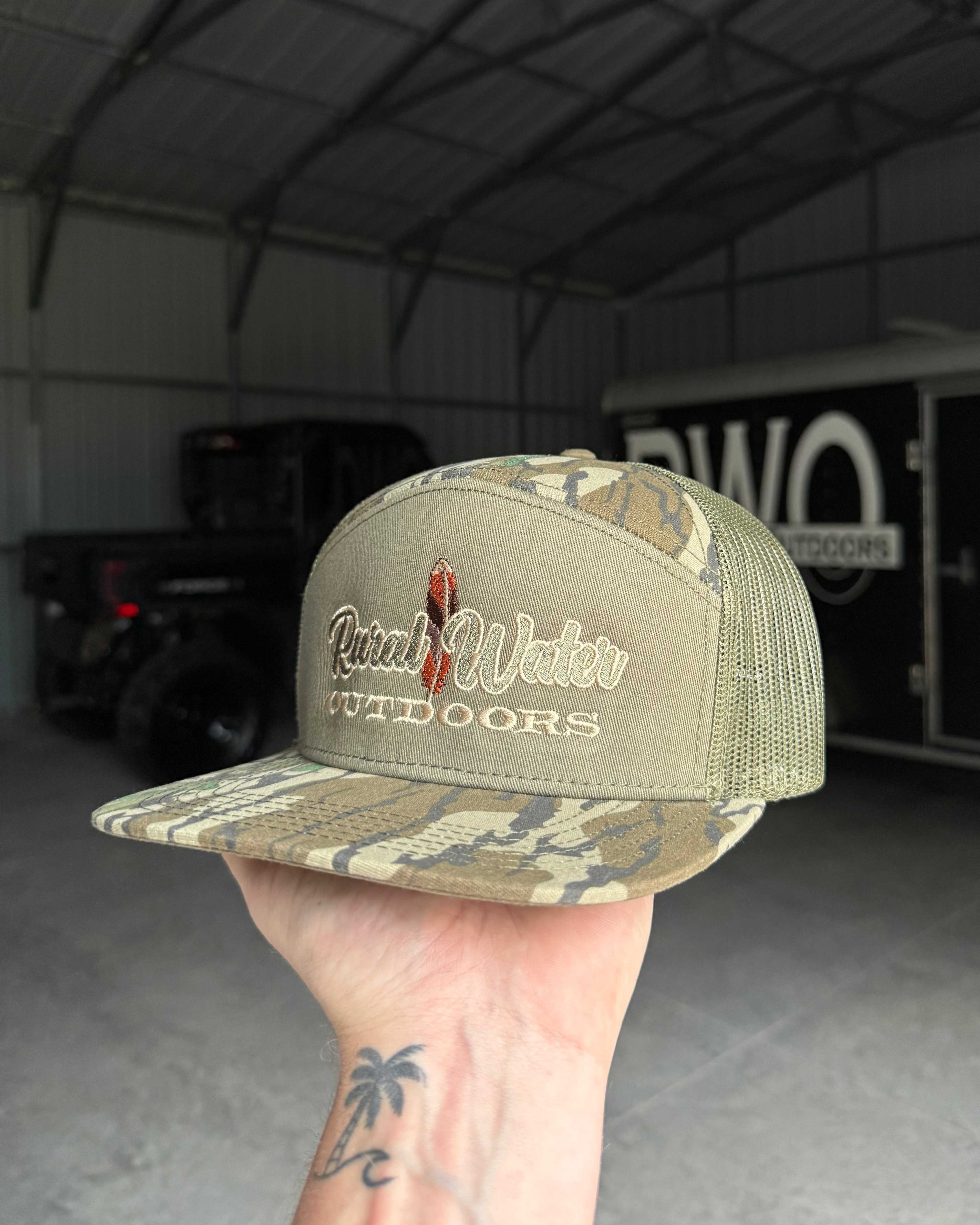 7-Panel Turkey Feather Bottomland